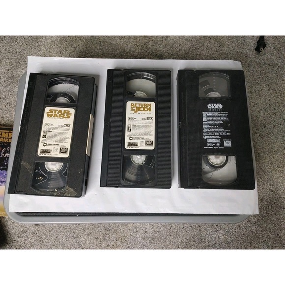 Star Wars VHS Special Edition Empire Strikes Back Return of The Jedi Phantom Men - Picture 6 of 6